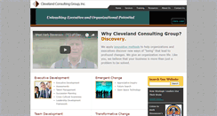 Desktop Screenshot of clevelandconsultinggroup.com